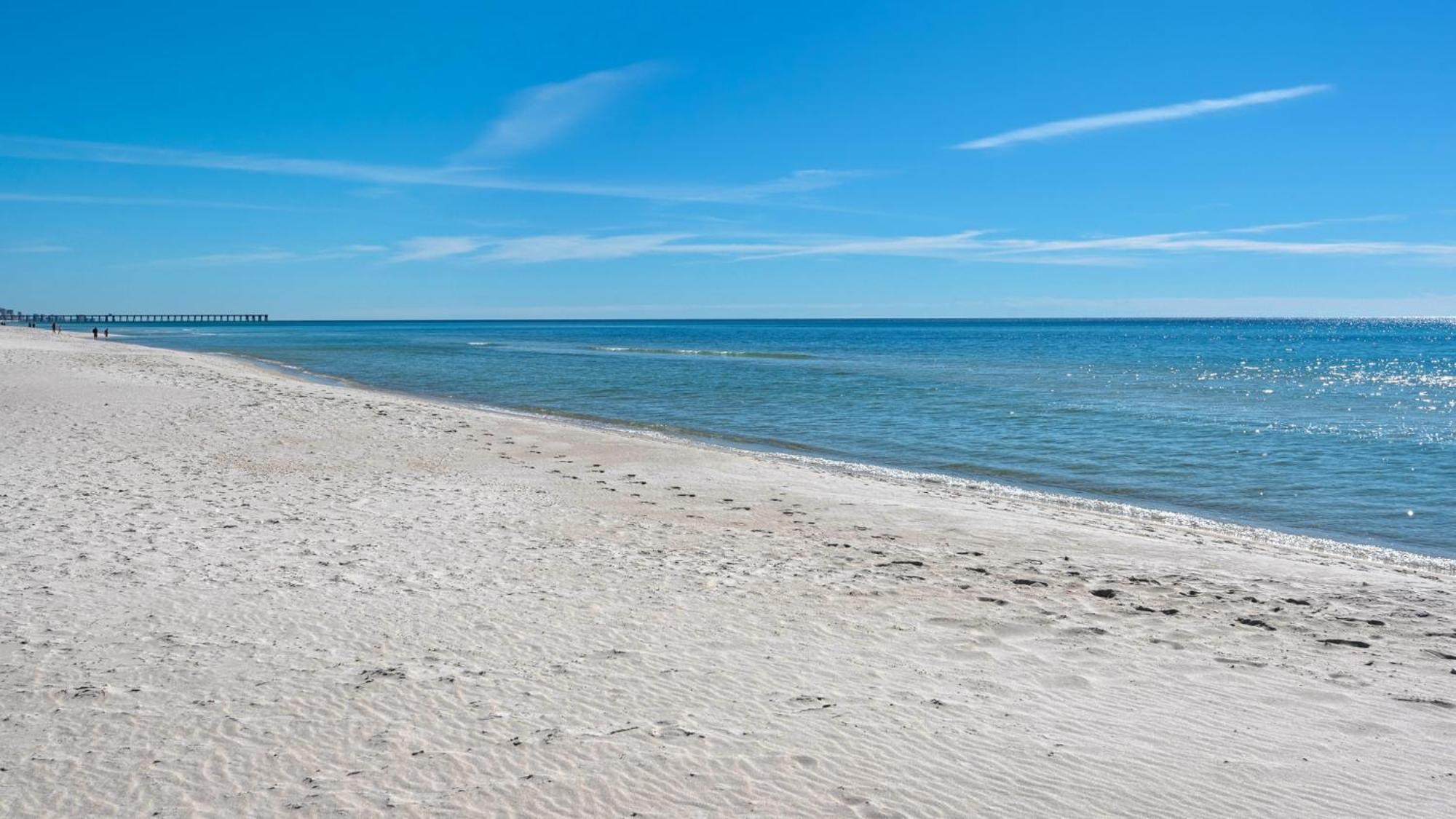 Parking Included-Beachfront 2Bd Ocean Villa! Gorgeous Amenities, Private Complex Panama City Beach Exteriör bild