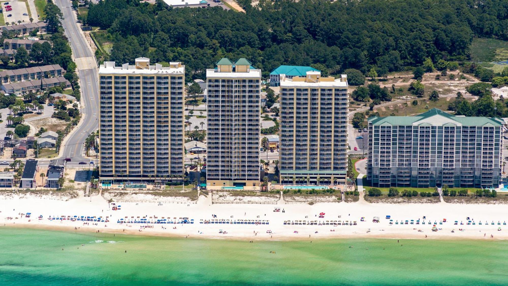 Parking Included-Beachfront 2Bd Ocean Villa! Gorgeous Amenities, Private Complex Panama City Beach Exteriör bild