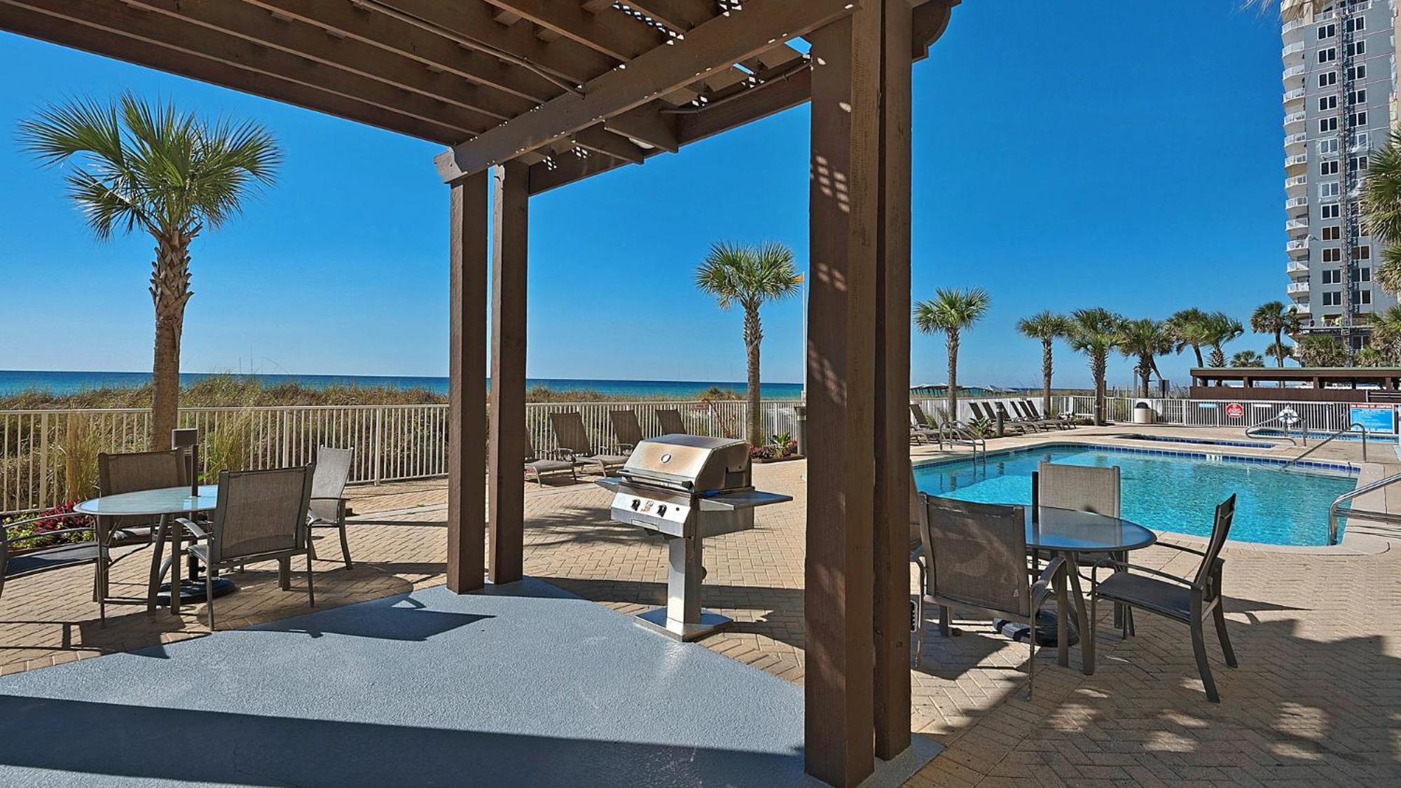 Parking Included-Beachfront 2Bd Ocean Villa! Gorgeous Amenities, Private Complex Panama City Beach Exteriör bild