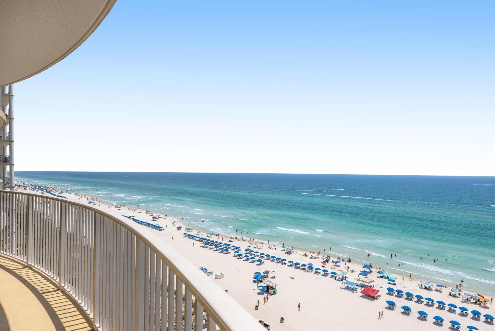 Parking Included-Beachfront 2Bd Ocean Villa! Gorgeous Amenities, Private Complex Panama City Beach Exteriör bild