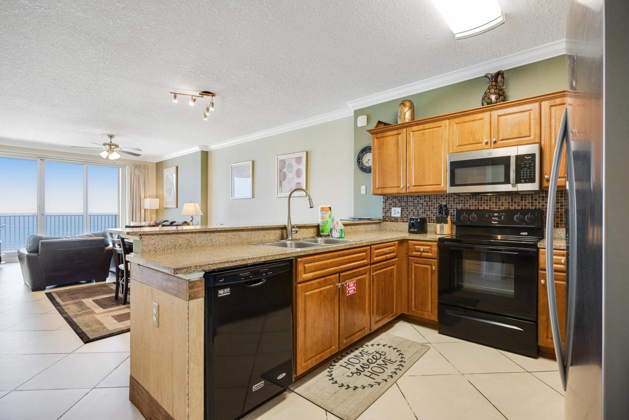 Parking Included-Beachfront 2Bd Ocean Villa! Gorgeous Amenities, Private Complex Panama City Beach Exteriör bild