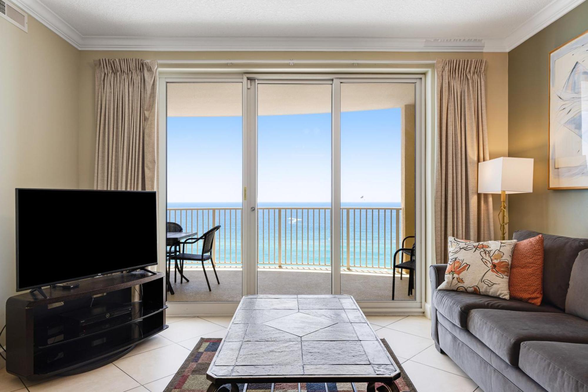 Parking Included-Beachfront 2Bd Ocean Villa! Gorgeous Amenities, Private Complex Panama City Beach Exteriör bild